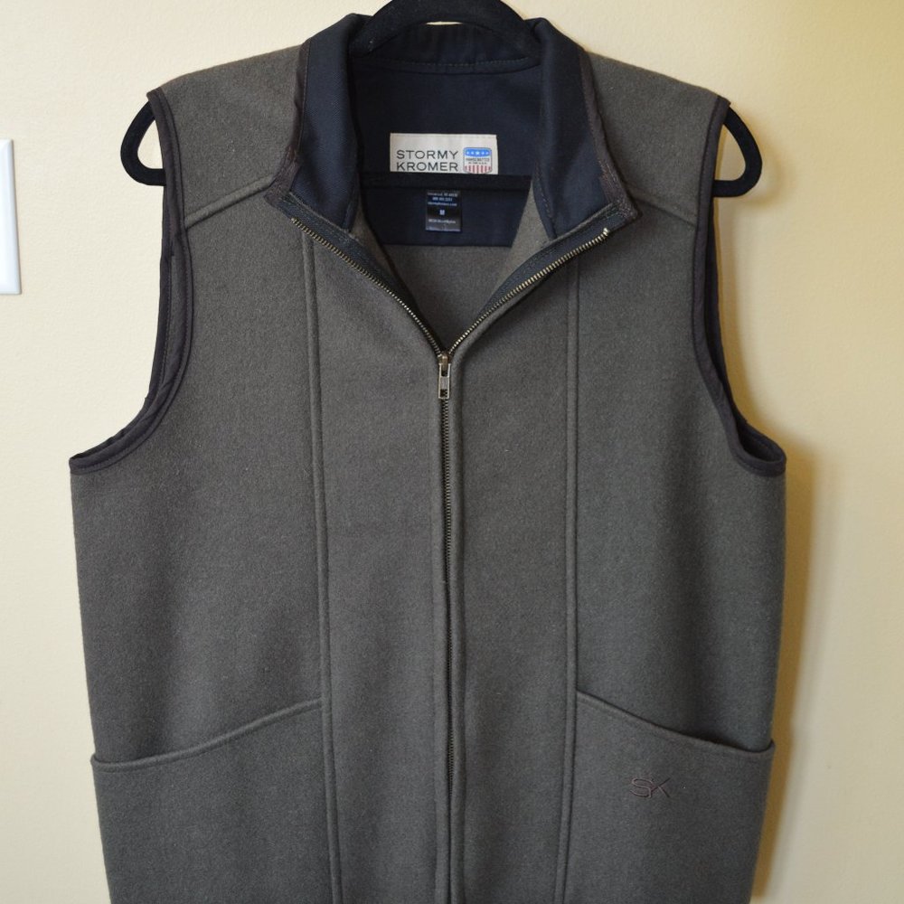 Stormy Kromer Wool Vest Zip Up Men’s Medium